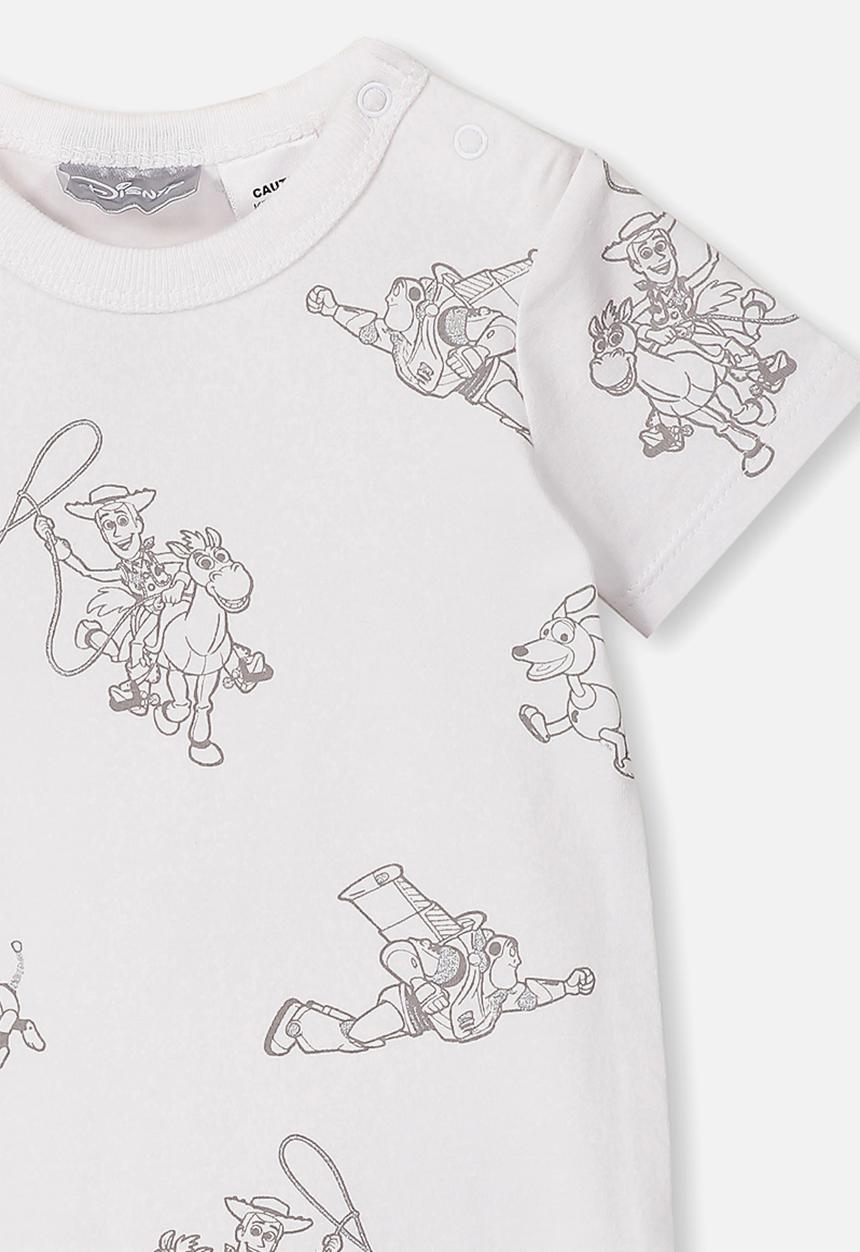 Cotton On - The short sleeve romper - white