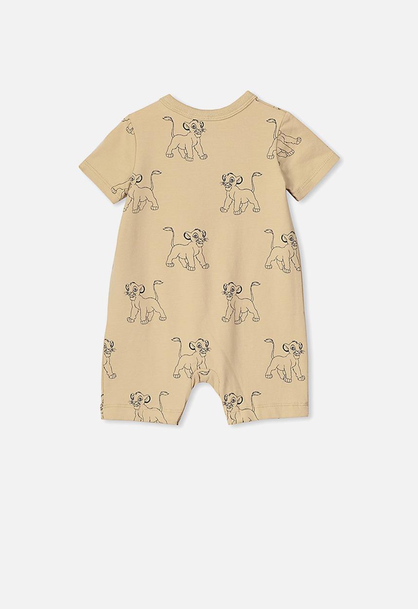Cotton On - The short sleeve romper - yellow 
