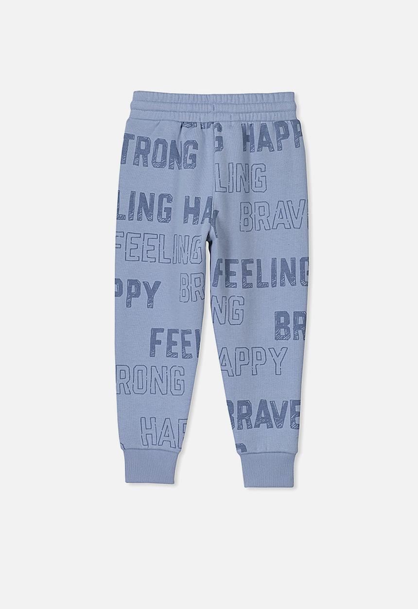 Cotton On - Heritage trackpant - blue