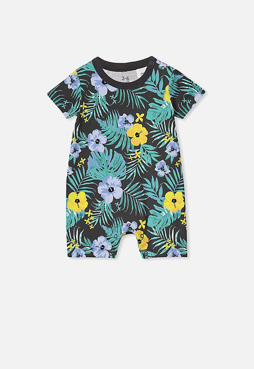 Cotton On - The short sleeve romper - multi