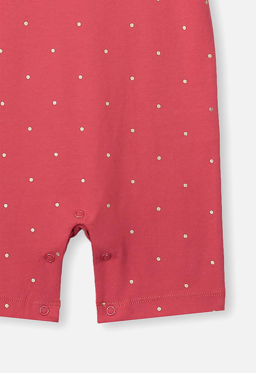 Cotton On - The short sleeve romper - red