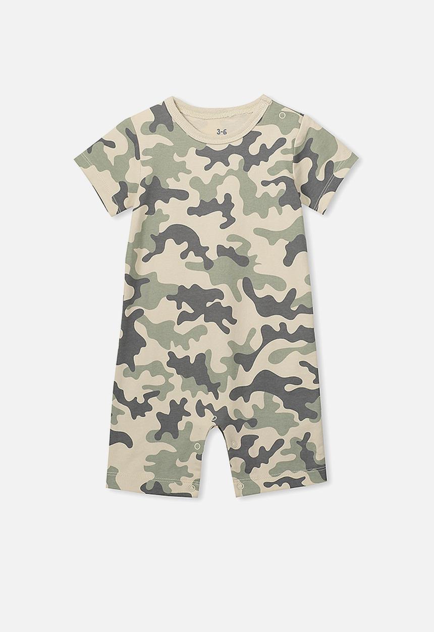 Cotton On - The short sleeve romper - multi