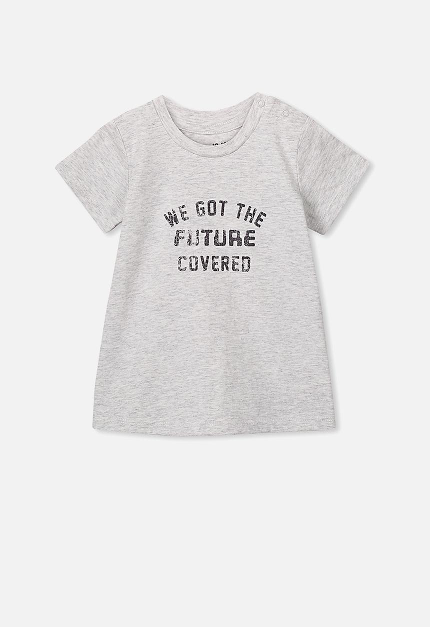 Cotton On - Jamie short sleeve tee - grey