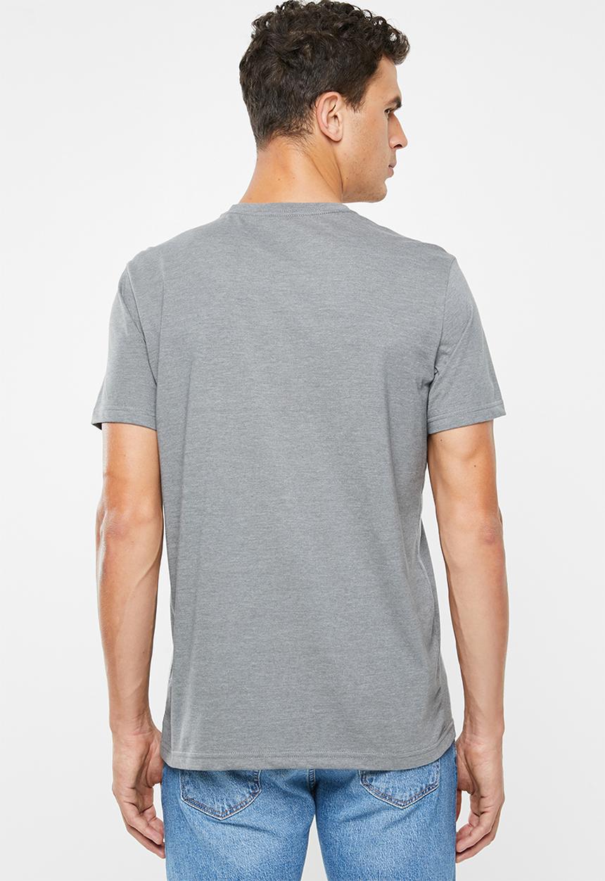 RVCA - Drop out tee - grey 