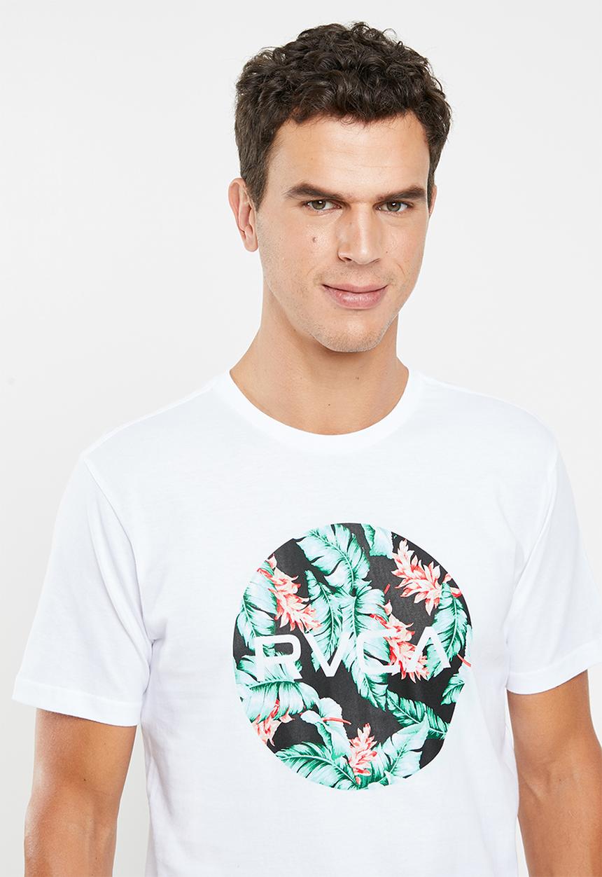 RVCA - Motor fill tee - white
