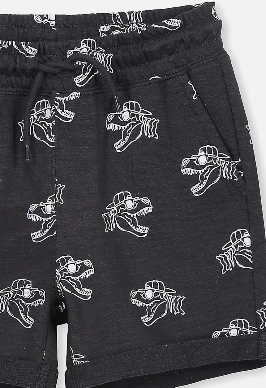 Cotton On - Henry slouch short - black & white 