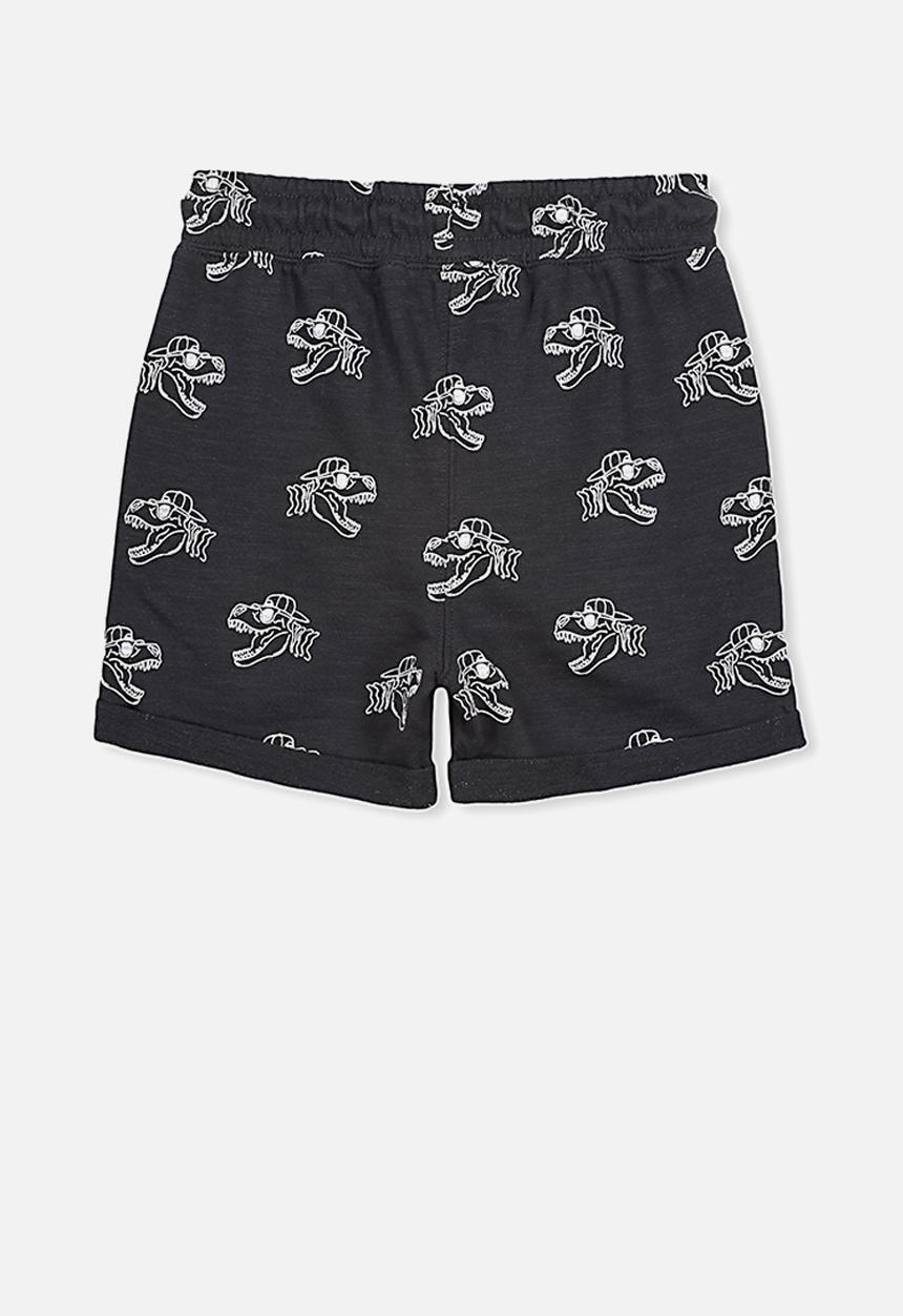 Cotton On - Henry slouch short - black & white 