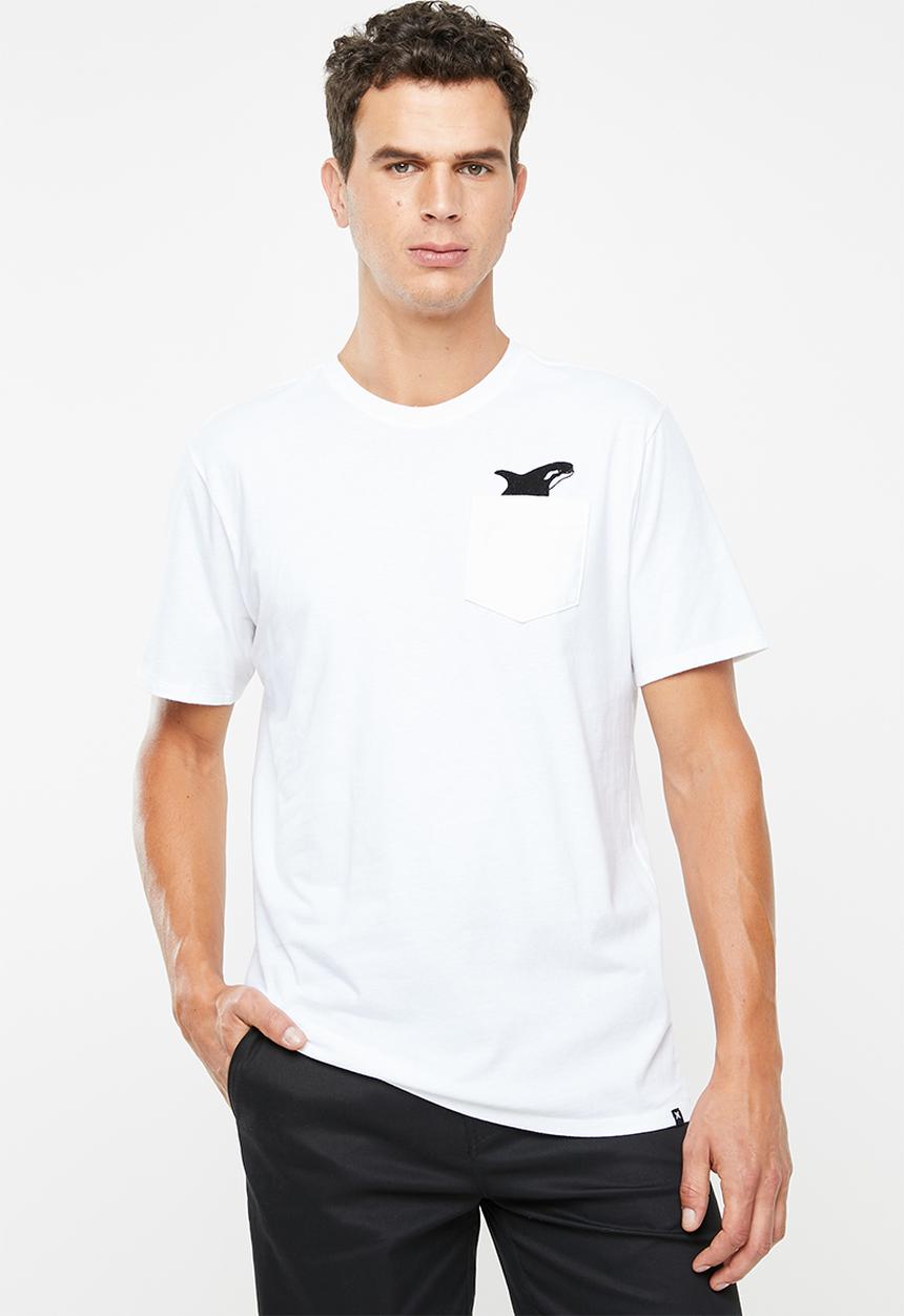 Hurley - Premium killer bro pocket short sleeve tee - white