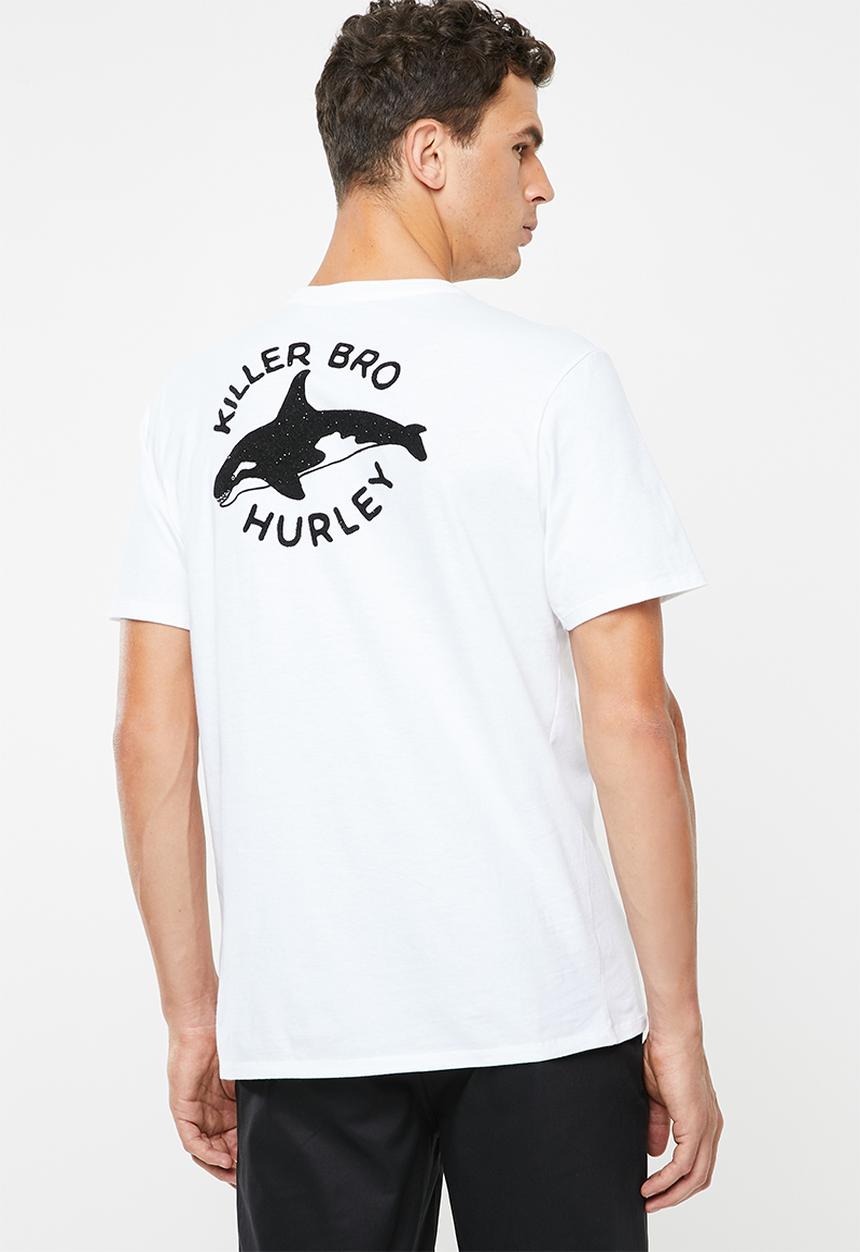 Hurley - Premium killer bro pocket short sleeve tee - white