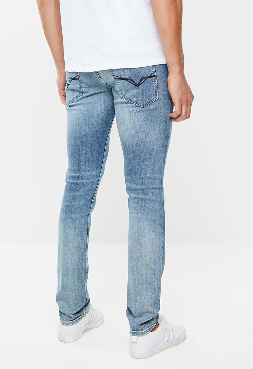 GUESS - Basic super skinny jeans - blue