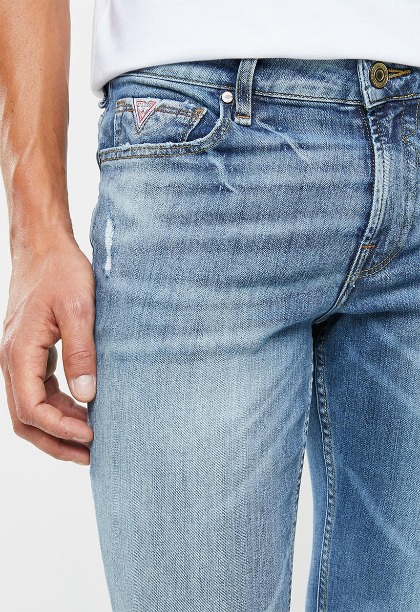 GUESS - Basic super skinny jeans - blue