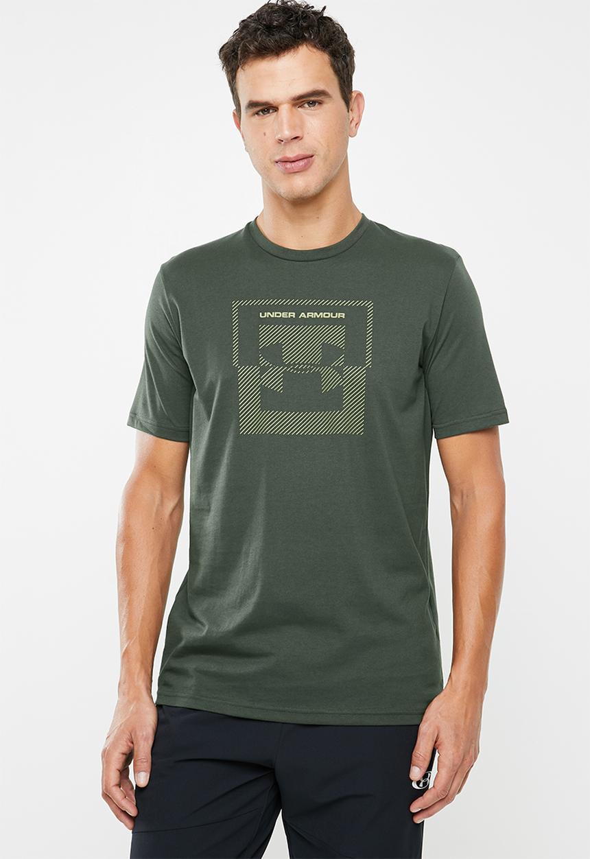 Under Armour - Under Armour inverse box logo tee - green
