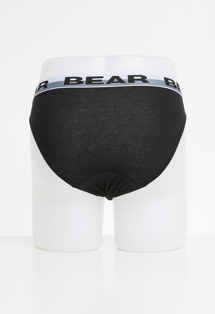 Bear - Plain briefs 3 packs - multi