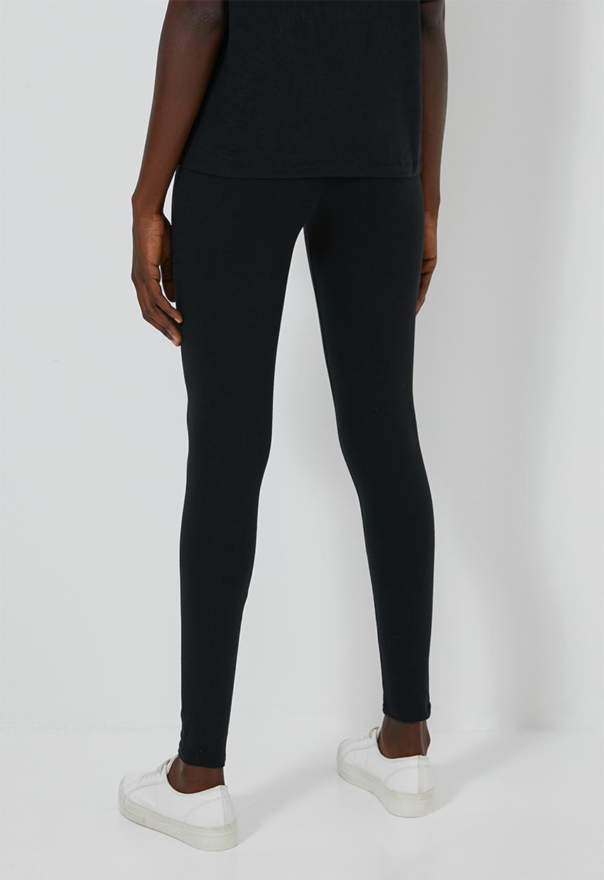 2 pack leggings - black & grey