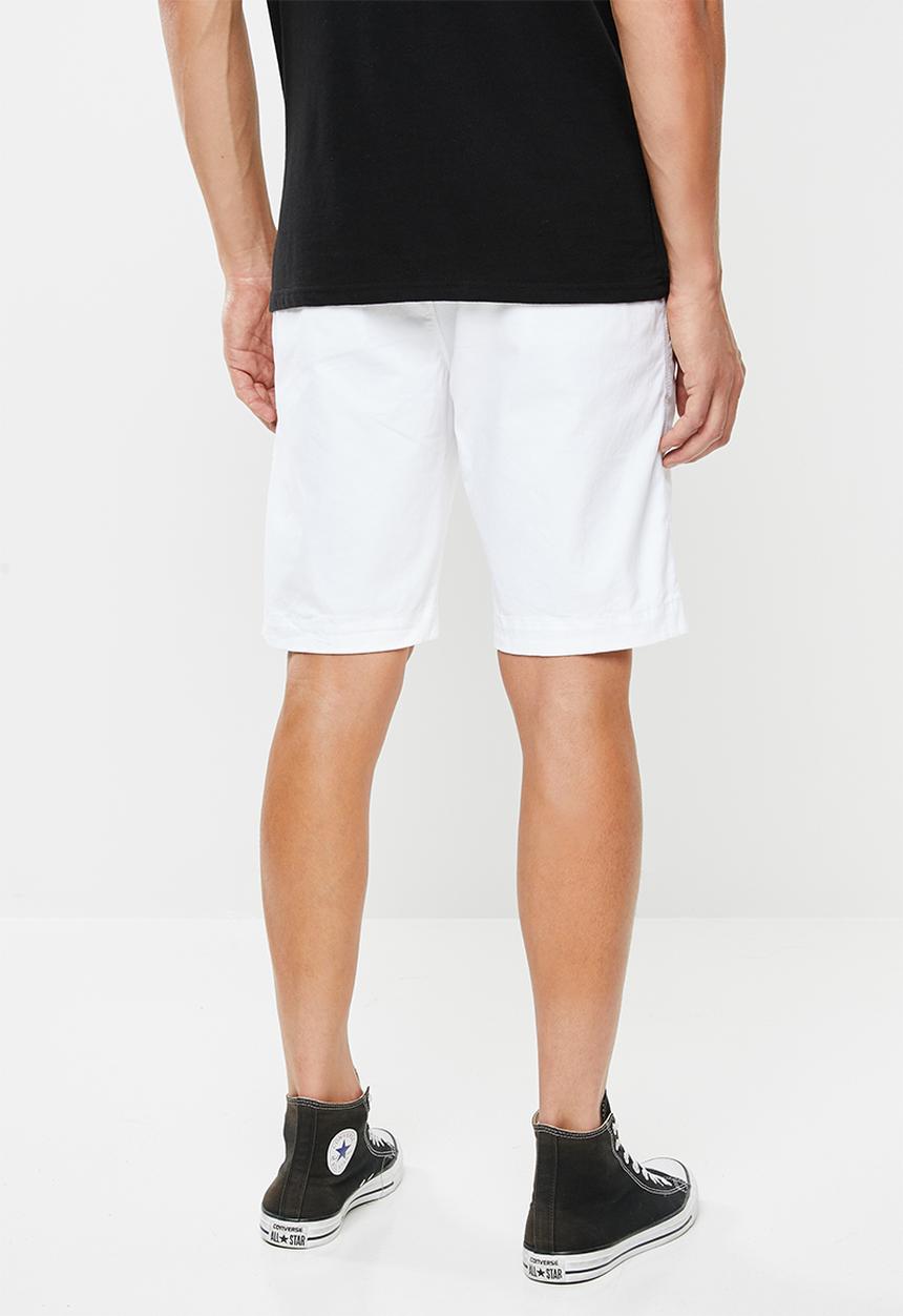 Superdry. - International chino shorts - white