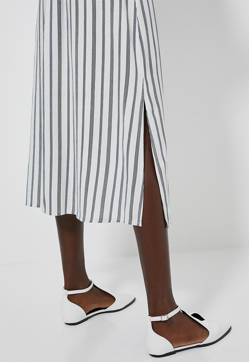 Superbalist - Blouson sleeve shirt dress - multi 