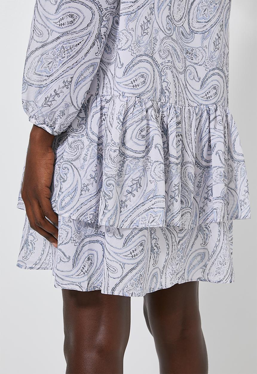 Superbalist - Dropped waist kitty bow dress - white
