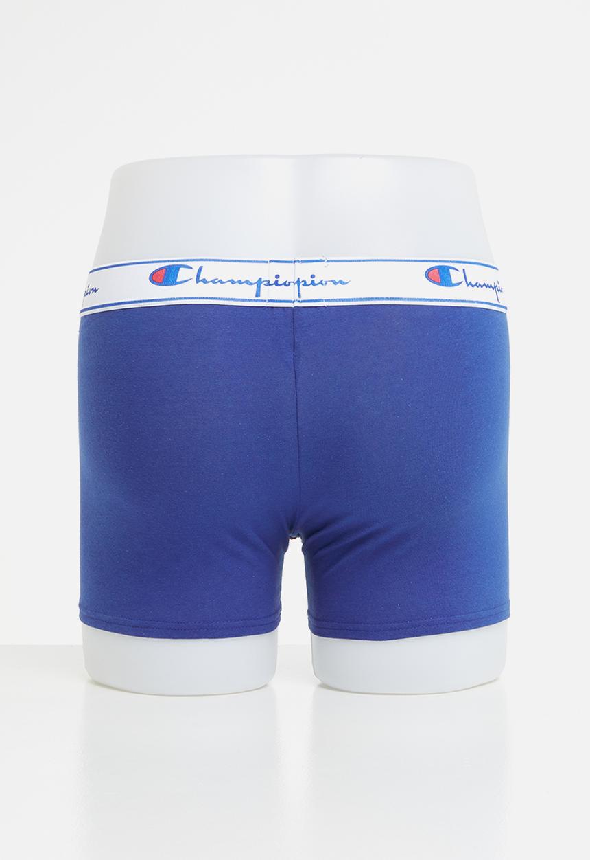 Champion - 3 pack multi-colour bodyshorts - multi 