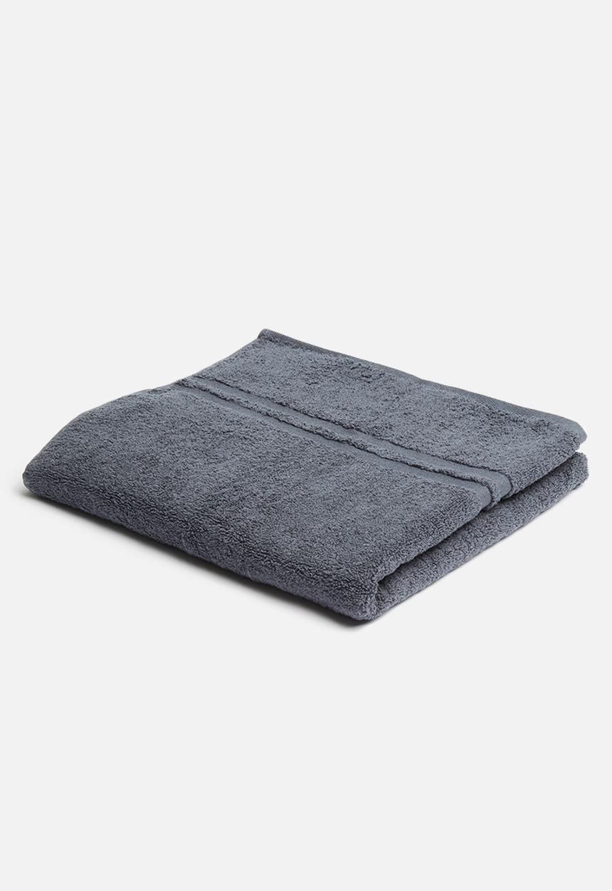 Club Classique - Grace towel - charcoal