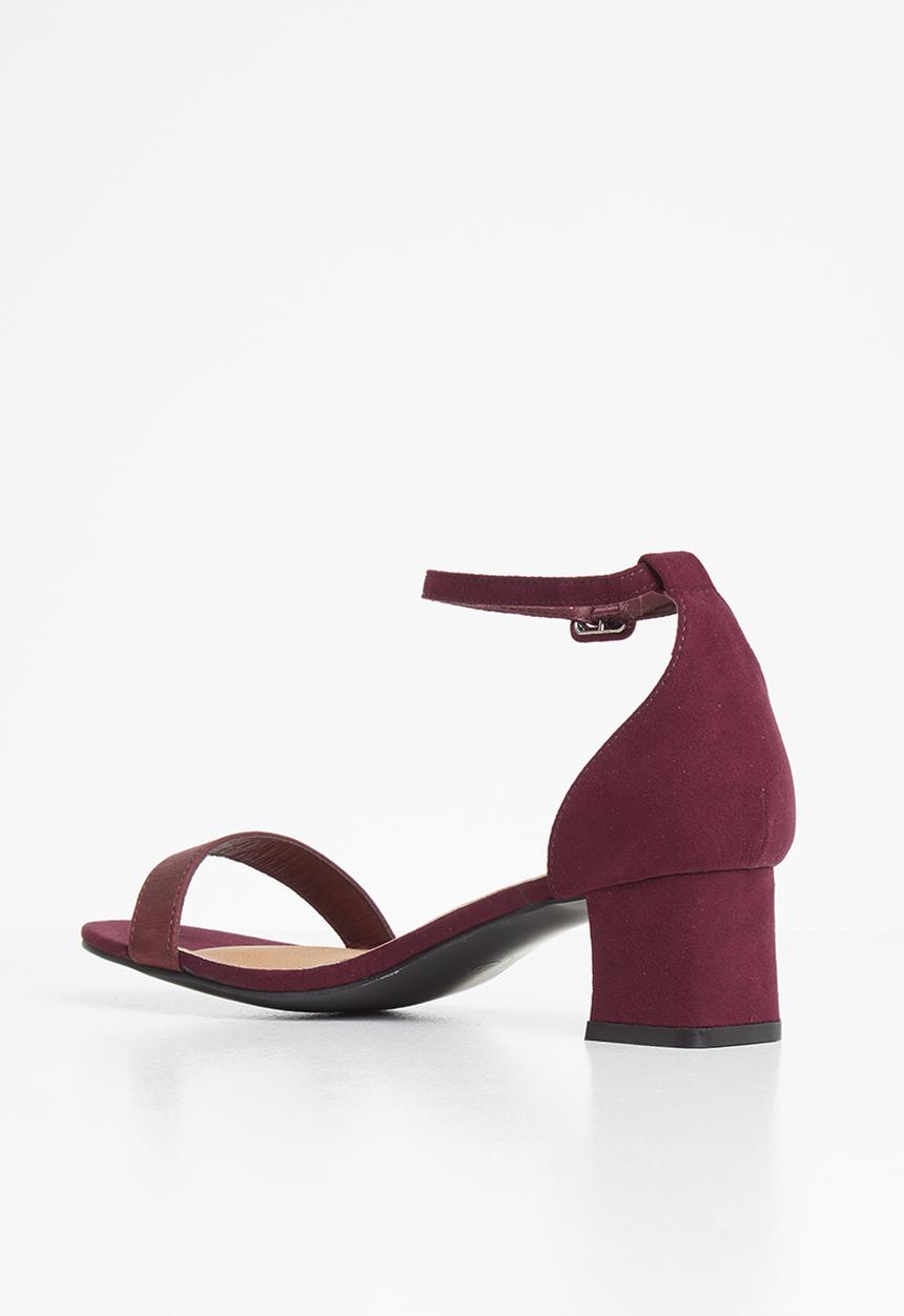 Cotton On - Lola low block heel - purple