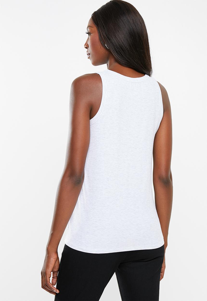 Cotton On - Maternity everyday girlfriend tank top - grey
