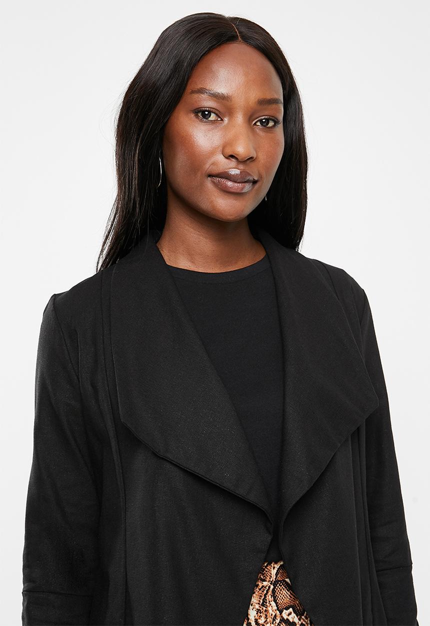 edit - Soft jacket - black
