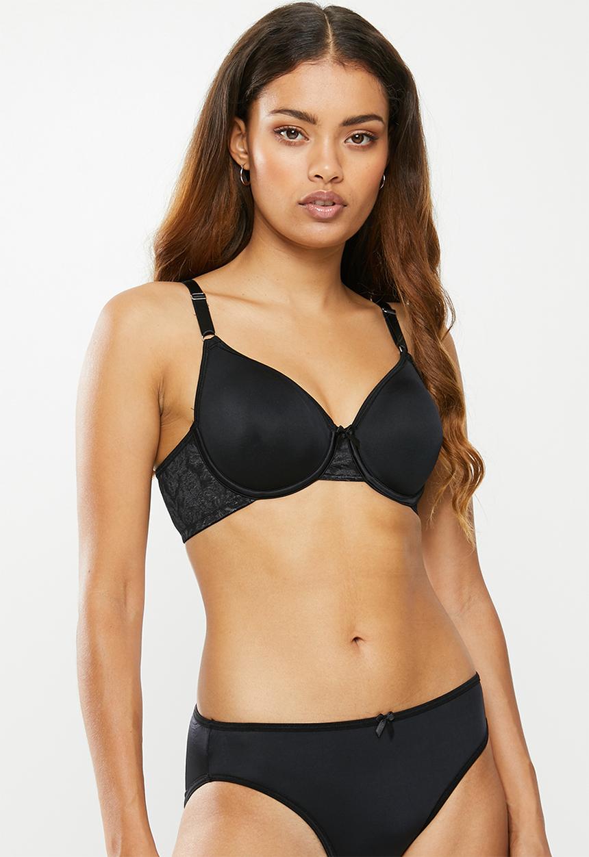 Playtex - Fantasia bra twin pack - black & neutral