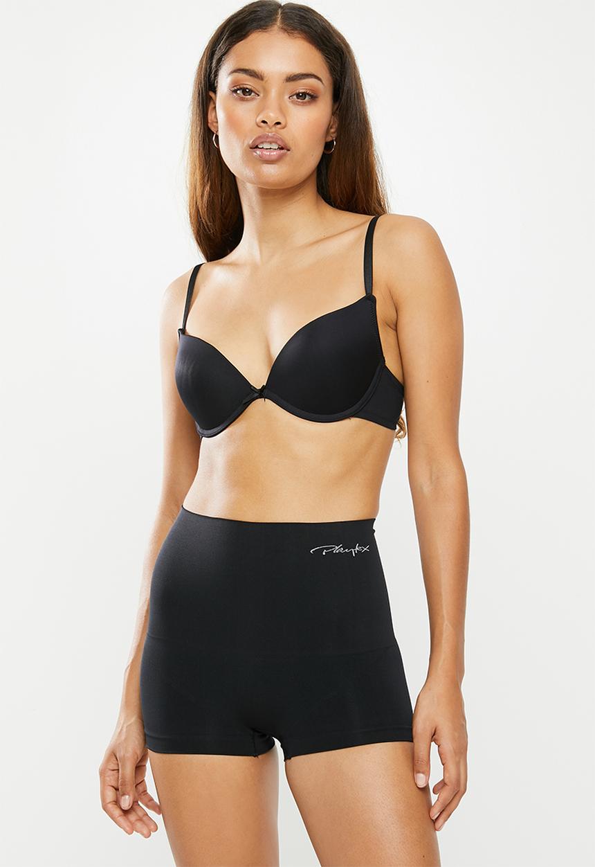 Playtex - Seamless boyleg brief - black
