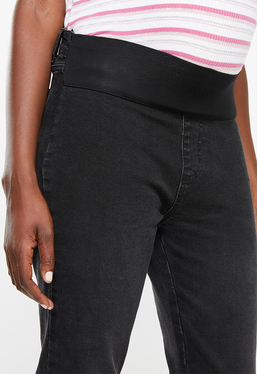 Cotton On - Maternity straight jeans - black