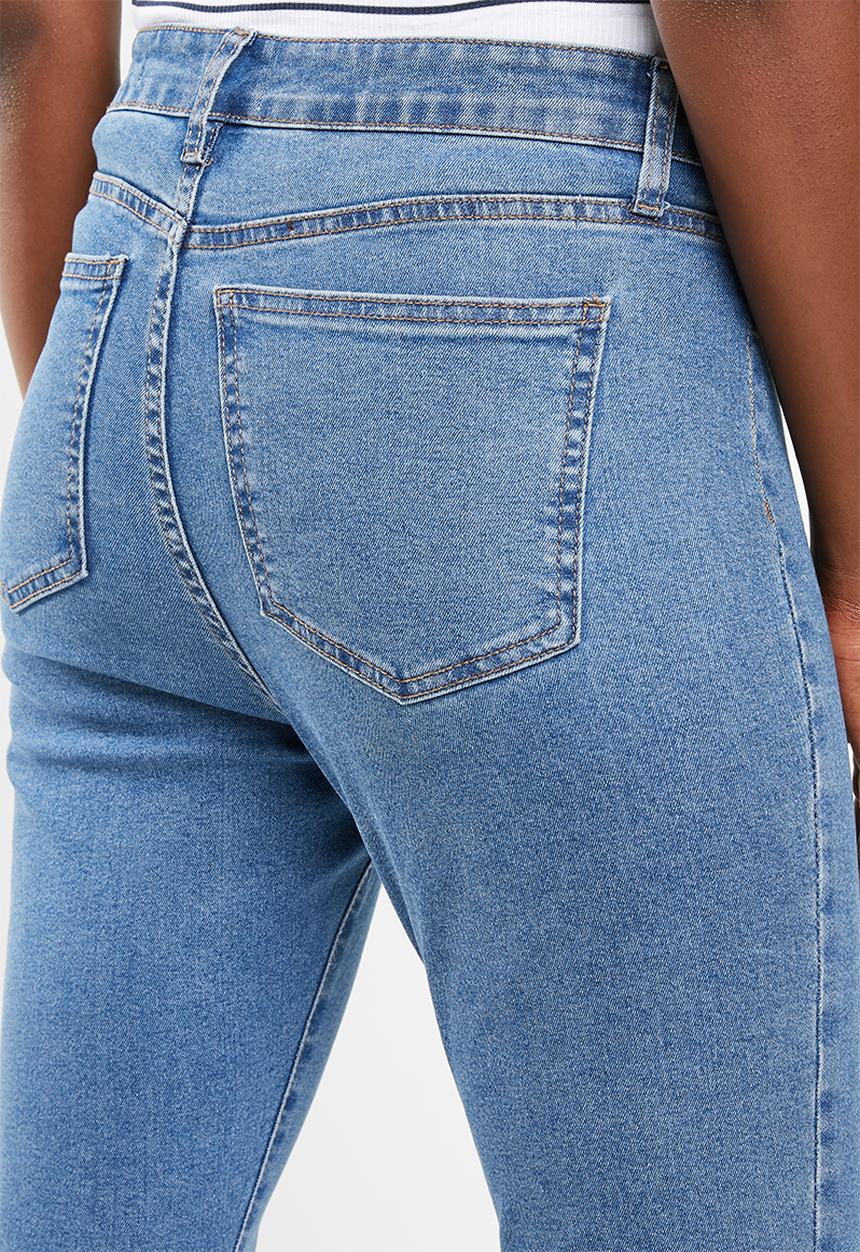 Cotton On - Maternity grazer skinny jeans - blue