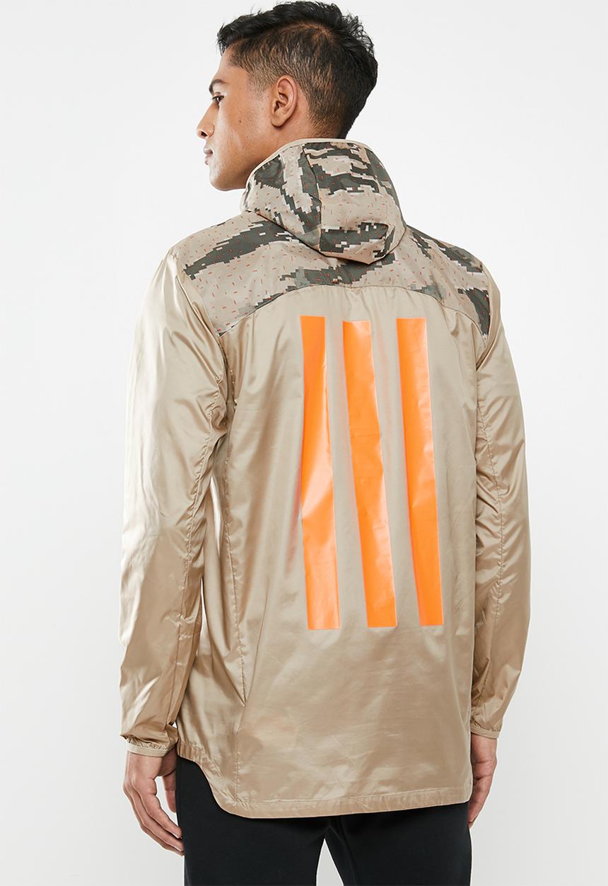 adidas Performance - Tan adv piste windbreaker - khaki