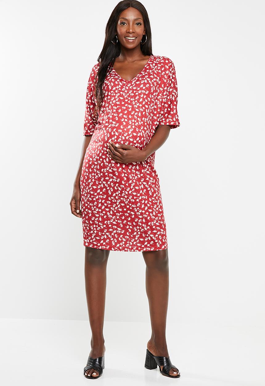 Superbalist - Maternity Oversized tee dress - floral
