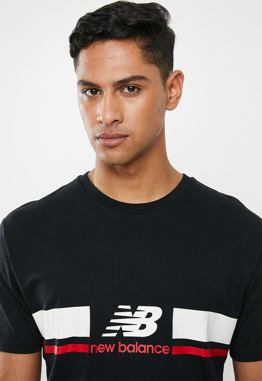 New Balance  - Stadium tee - black