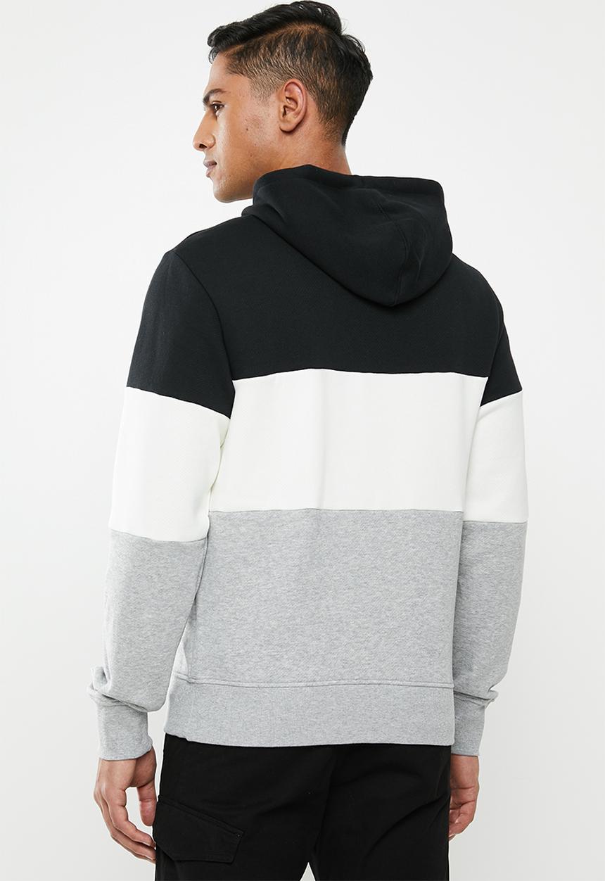 New Balance  - Stadium hoodie - black & white