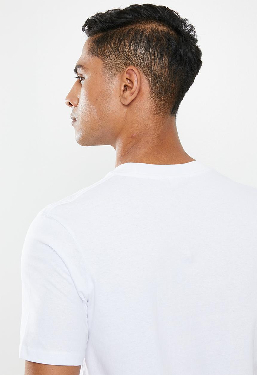 Cotton On - Downtown LA flag tbar text T-shirt - white