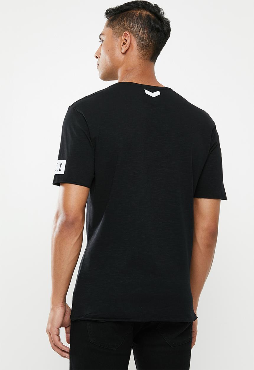 S.P.C.C - Oversized logo tee - black