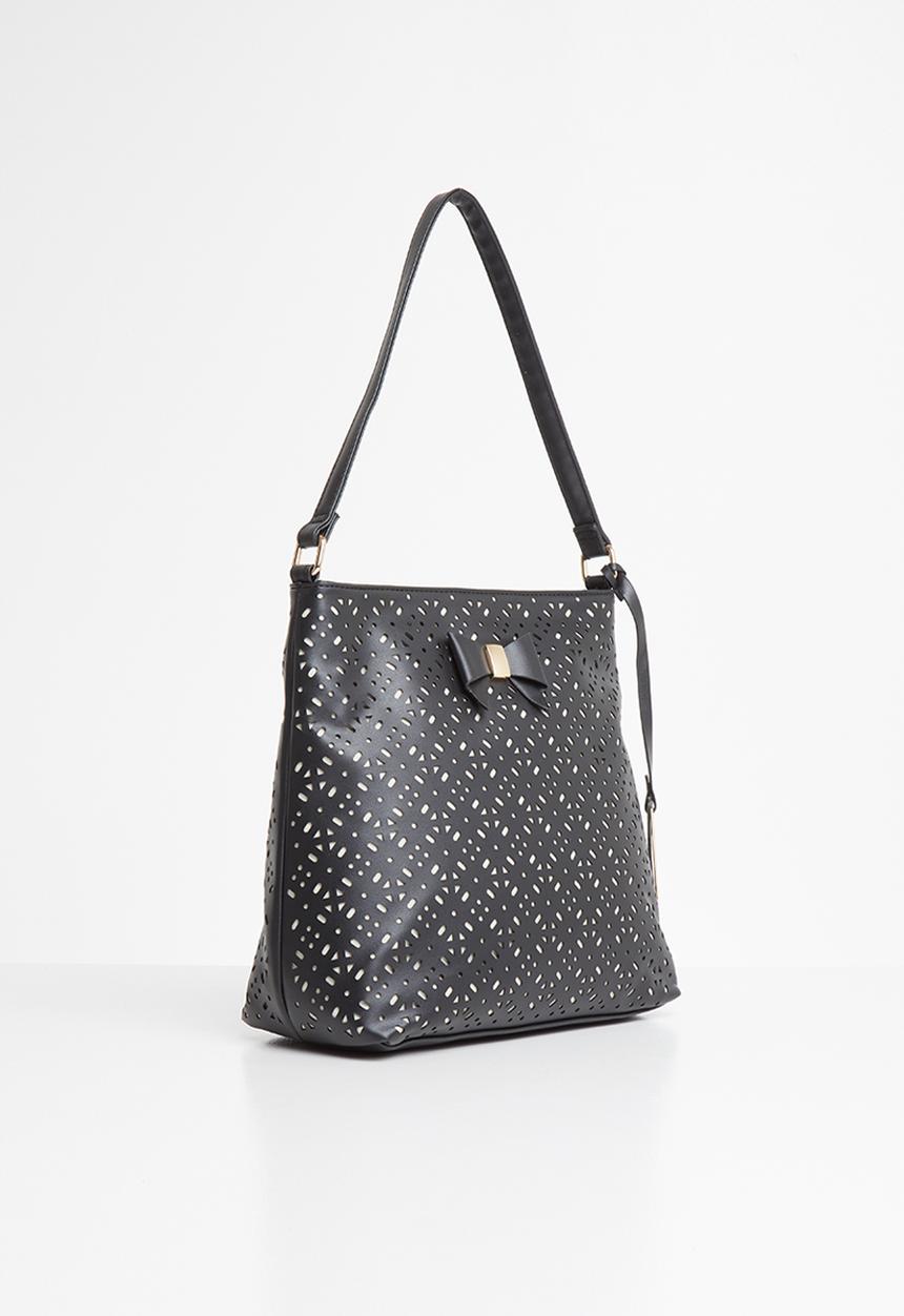 Pierre Cardin - Cassandra cut out bucket - black