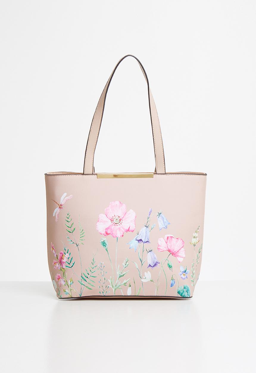 Pierre Cardin - Luna floral tote - pink