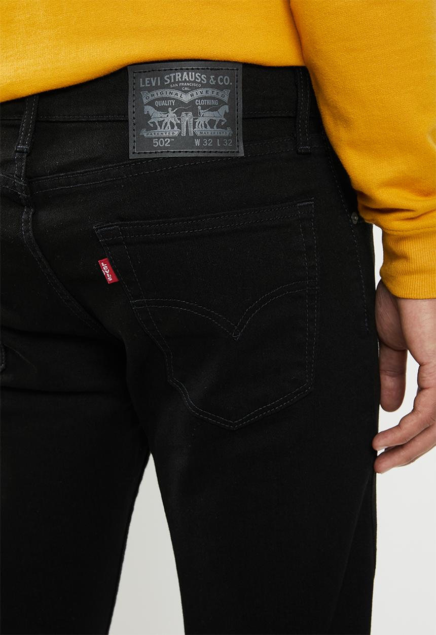 Levi’s® - 502 tapered jeans - black