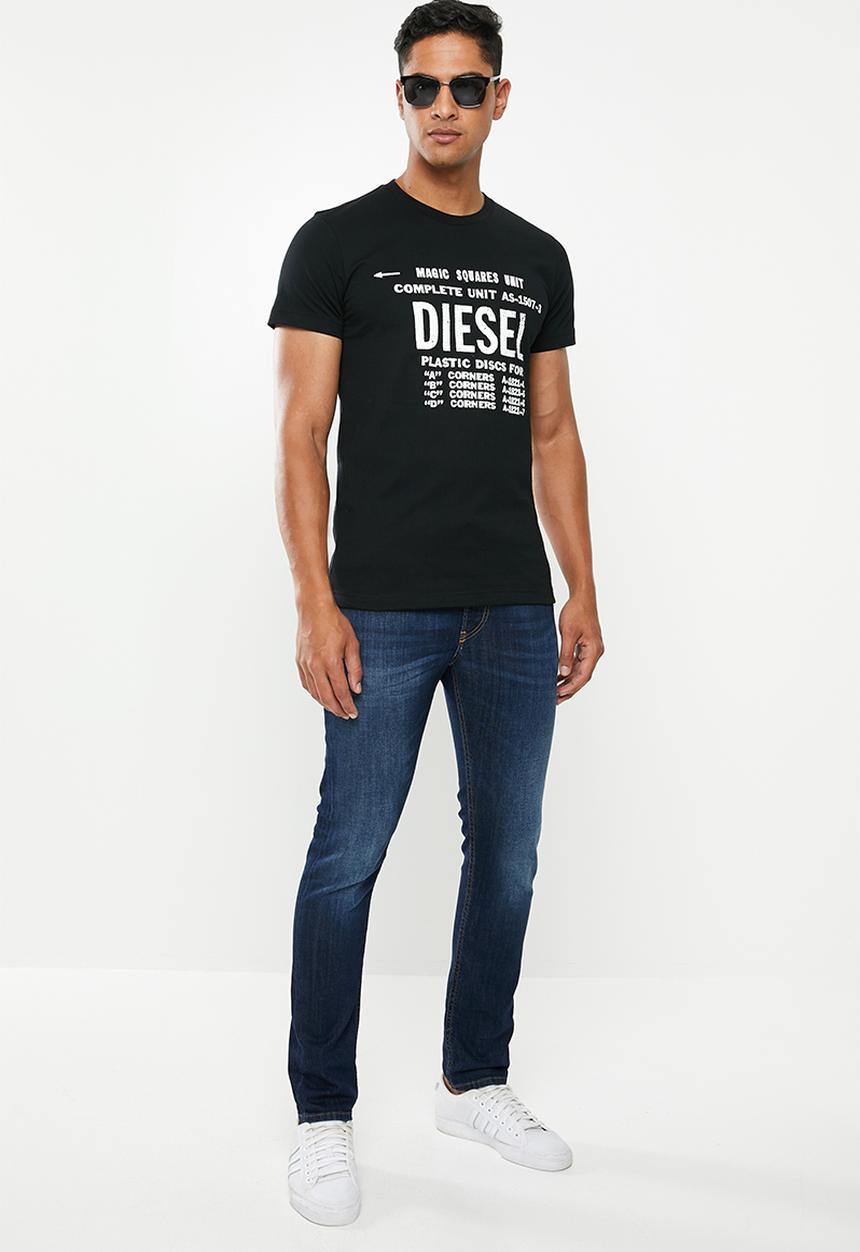 Diesel  - T-diego-b6 maglietta - black