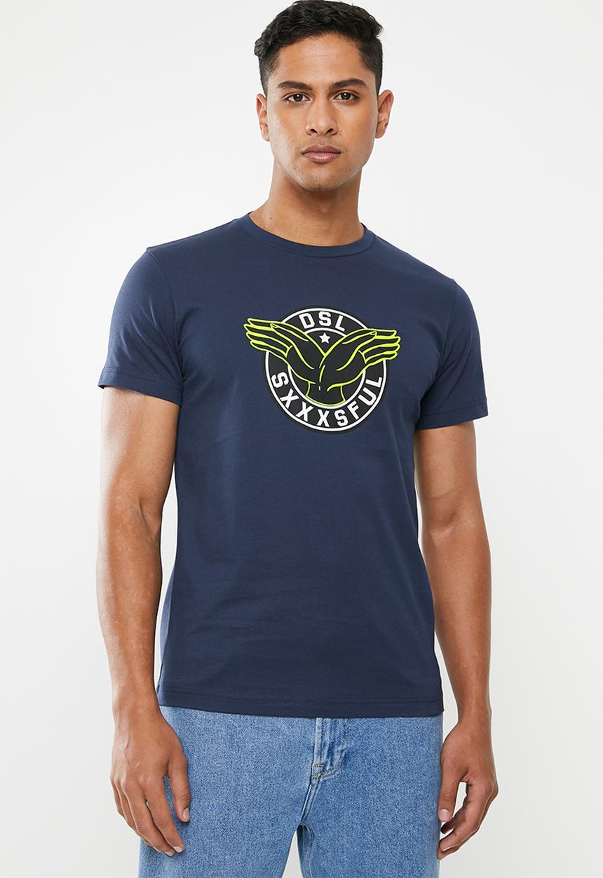 Diesel  - T-diego-b5 maglietta - blue