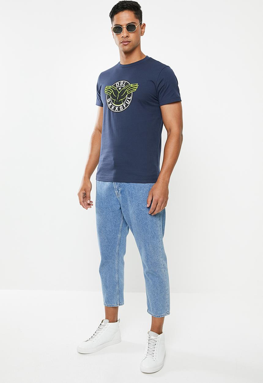 Diesel  - T-diego-b5 maglietta - blue
