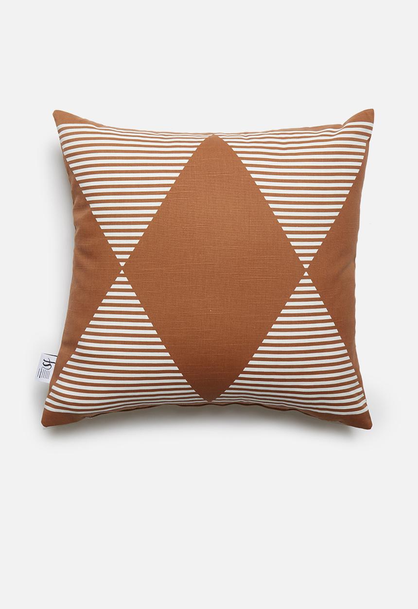 Sixth Floor - Aisha cushion cover - rust