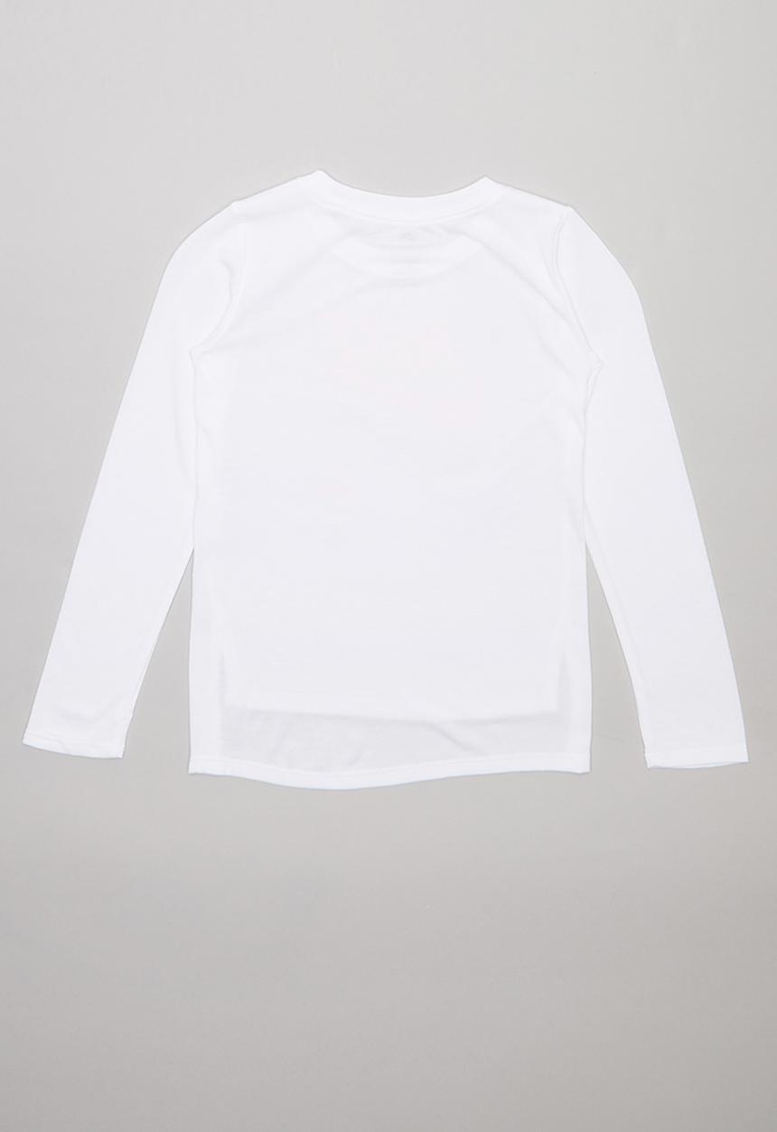 Nike - Nike girls futura metallic reverb tee - white