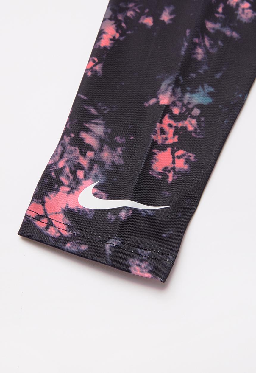 Nike - Nike girls peplum tunic & legging set - pink & black 