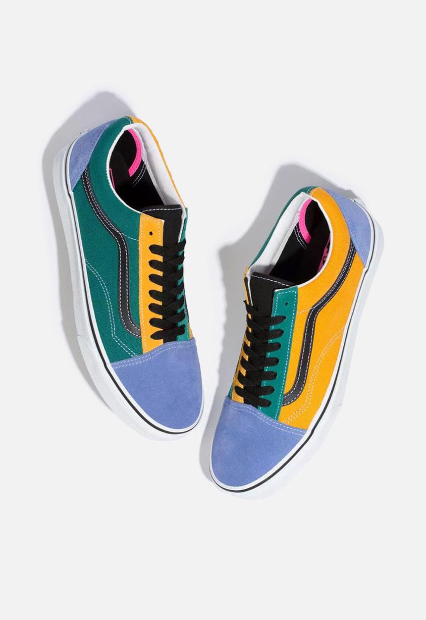 Vans - Vans ua old skool - (mix & match) cadmium yellow/tidepool