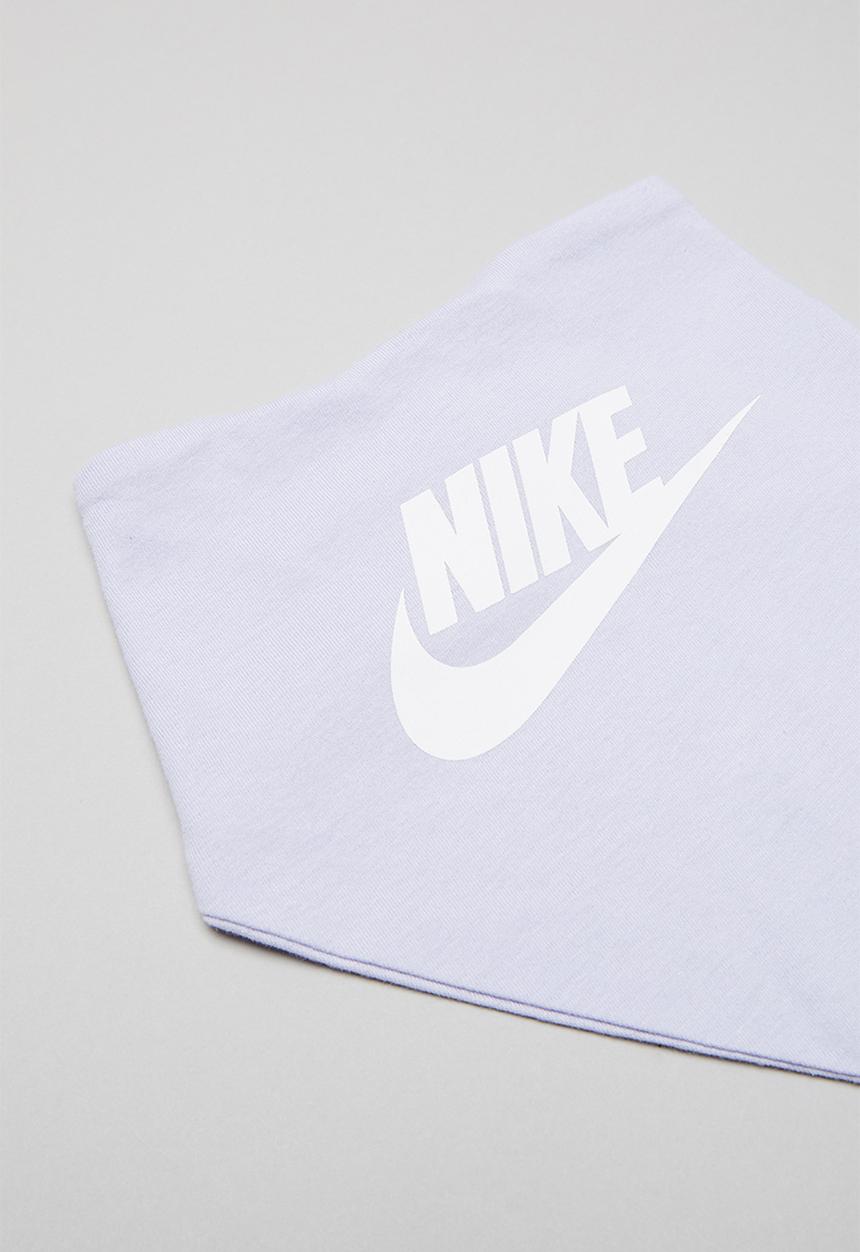 Nike - Nike nsw footed coverall & bib set - white & purple