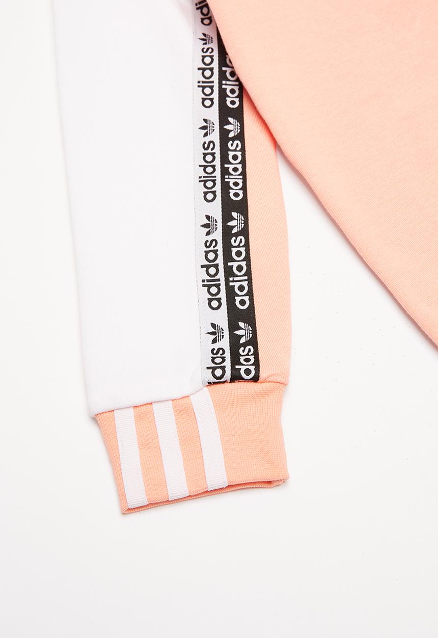adidas Originals - Crew set - glow pink/white