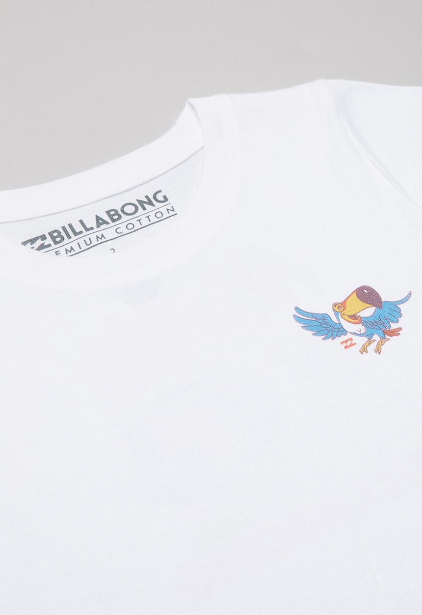 Billabong  - Toucan short sleeve tee - white