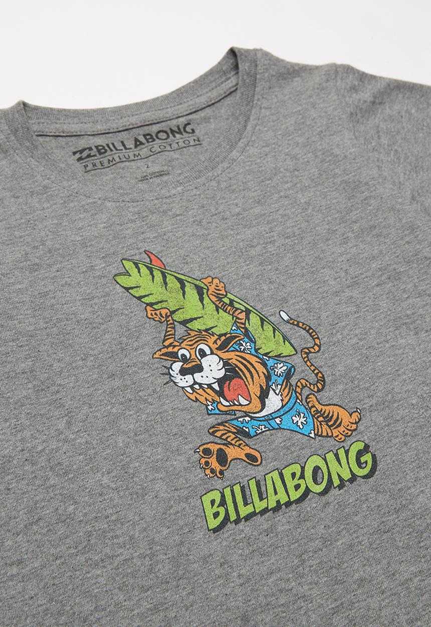 Billabong  - Tiger short sleeve tee - grey